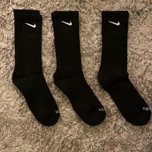 Black Nike Socks